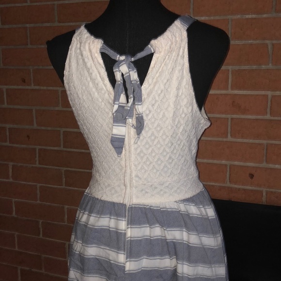 🕊TRIXXI🕊LACE AND STRIPED HANDKERCHIEF DRESS🕊 - Picture 6 of 6